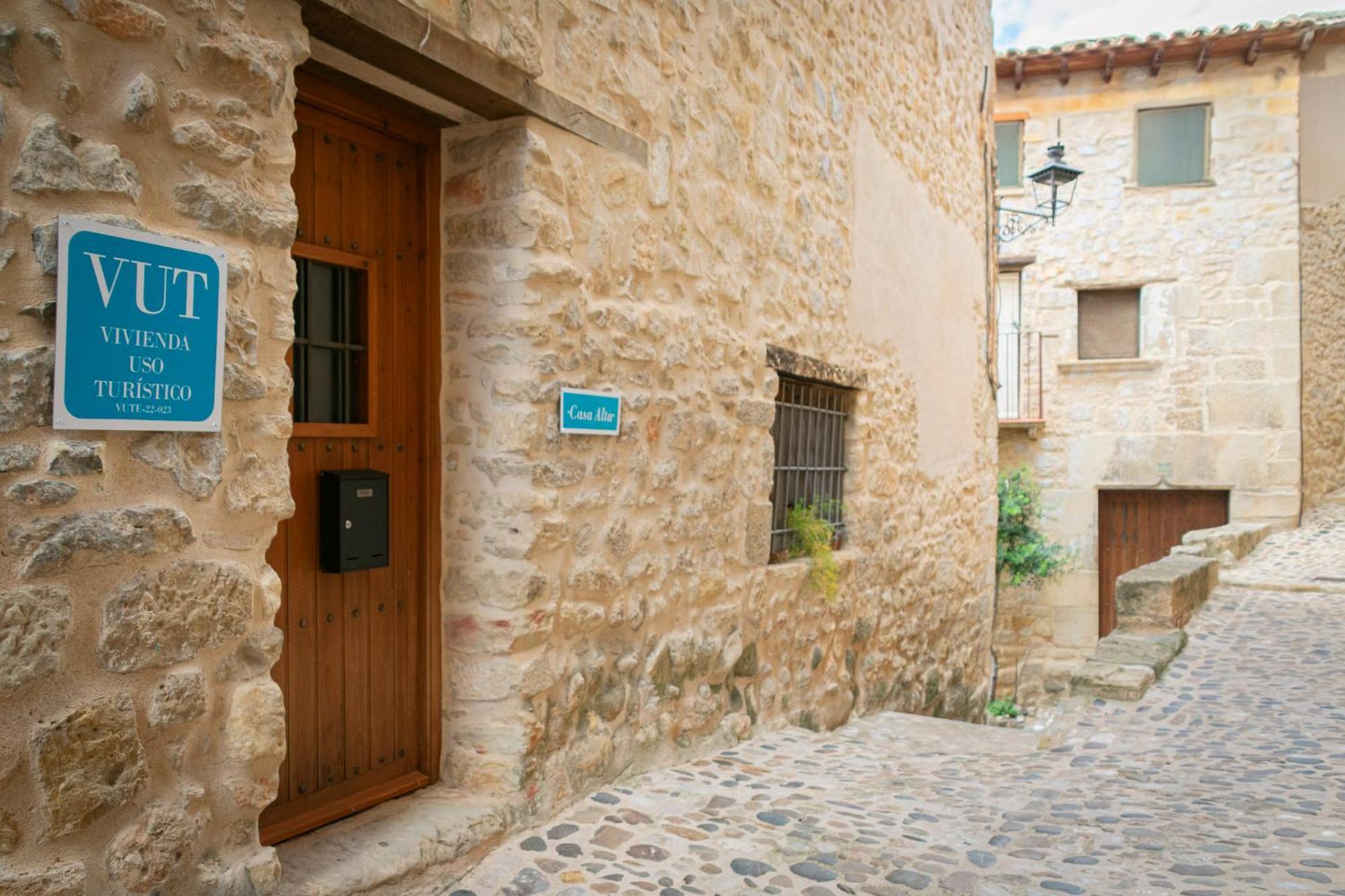 Villa Casa Alta Valderrobres Exterior foto